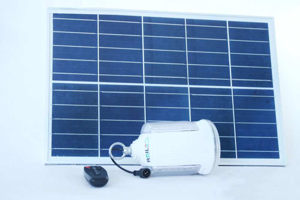 Đèn bóng búp năng lượng mặt trời 24W RoiLed sử dụng trong nhà RT-24W